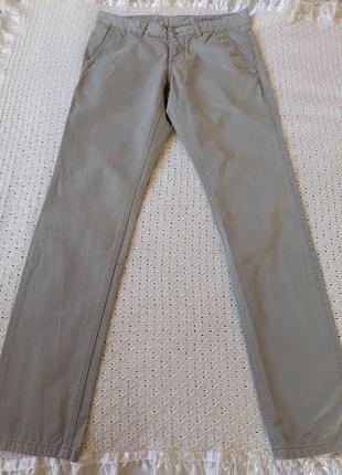 Штани котонові edc чоловічі штани з бавовни на весну літо демісезонні2 фото