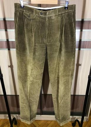 Burberrys винтажные велюровые штаны/штаны оригинал vintage size 34