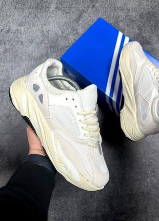 Оригинальные мужские кроссовки adidas yeezy 700 white 40-46р.2 фото