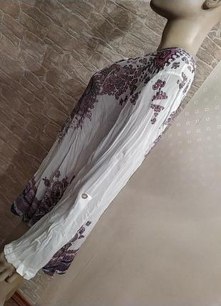 Шикарная жатая блуза made in italy/шелк, вискоза, полиэстер5 фото