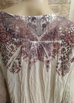Шикарная жатая блуза made in italy/шелк, вискоза, полиэстер7 фото