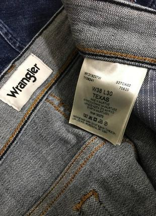 Мужские джинсы брюки wrangler texas w38 l30 оригинал9 фото