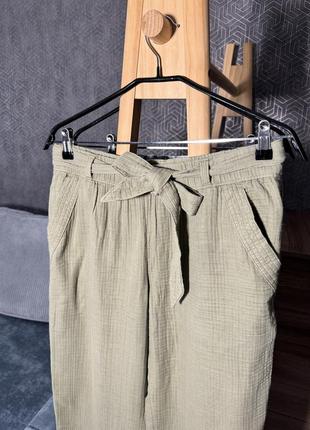 Муслиновые брюки marks &amp; spencer2 фото