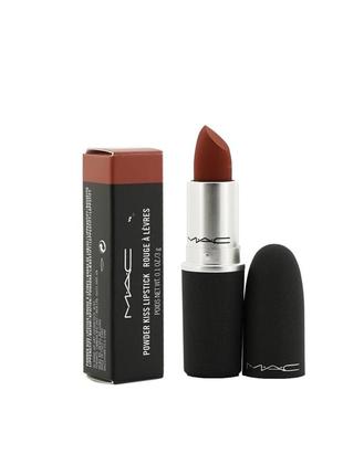 Новая фирменная помада для губ матовая m.a.c. matte lipstick 926 dubonnet buzz