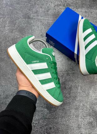 Оригинальные мужские кроссовки adidas campus green 40-44р.