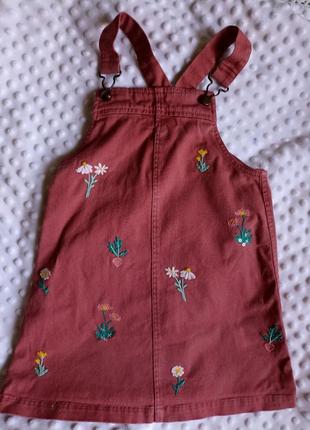 Сарафан джинс