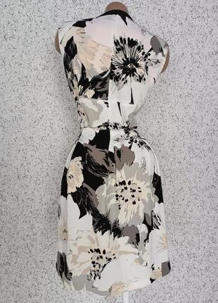 Платье в цветочный принт3 фото