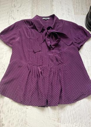 Шелковая блуза austin reed1 фото