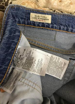 Чоловічі джинси штани levi's 511 premium size 31/32 оригінал7 фото