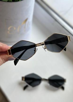 💎окуляри uv400 очки сонце сонцезахисні чорні темні стильні модні нові7 фото