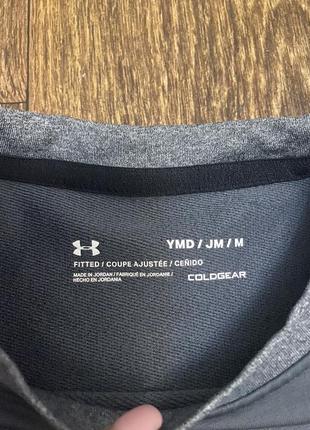 Спортивна кофта рашгард на флісі under armour оригінал р.134-1404 фото