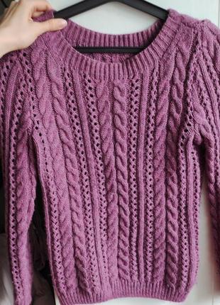 Свитер пуловер джемпер женский шерстяной1 фото