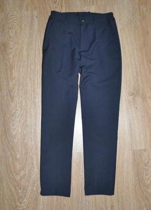 Темно синие школьные брюки junior b на рост 146см