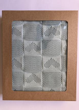 Плед сірий.