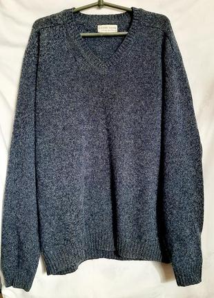 Мужской шерстяной пуловер country trader, разм. 62/64