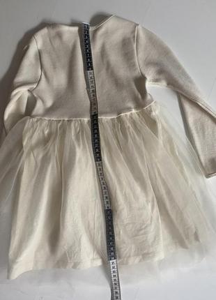 Платье от zara, размер 4/5 лет (110см)5 фото