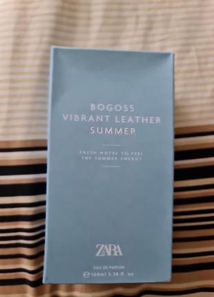 Zara bogoss vibrant leather summer edp 100ml3 фото