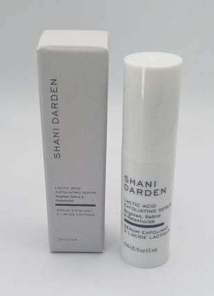 Сыворотка с молочной кислотой от пигментации shani darden lactic acid serum