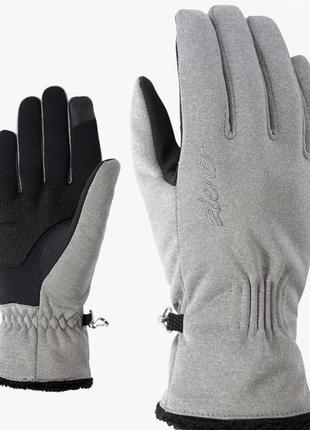 Стильные женские лыжные перчатки ziener
