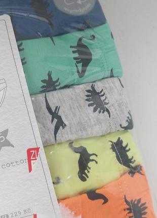 Последняя упаковка🔥трусики дино динозавры 5шт