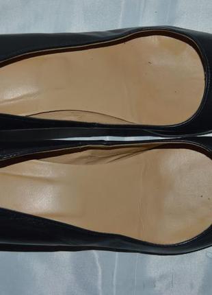 Туфли лодочки кожа minozzi  італія розмір 40, туфлі лодочки шкіряні7 фото