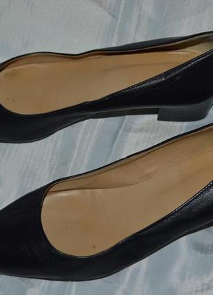 Туфли лодочки кожа minozzi  італія розмір 40, туфлі лодочки шкіряні8 фото