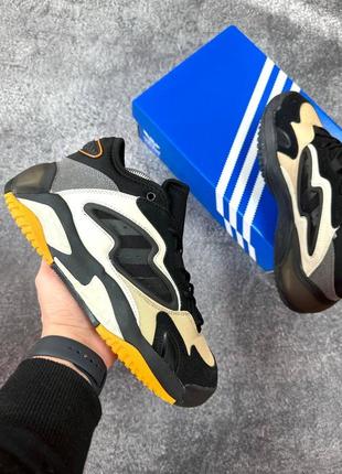 Оригінальні чоловічі кросівки adidas streetball 2.0 black orange 41-45р.