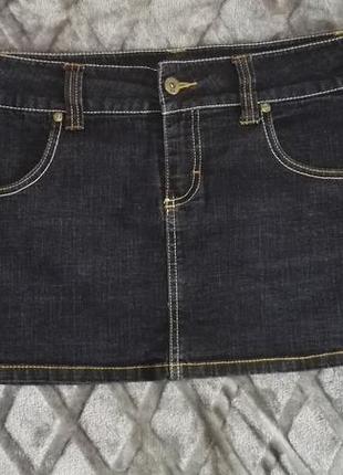 Спідниця джинсова міні жіноча,розмір 38 євро (46 розмір) від vero moda3 фото