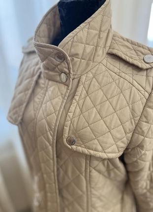 Шикарний 🔥🔥🔥стьобаний тренч/пальто/куртка, anne klein, розмір с/м6 фото