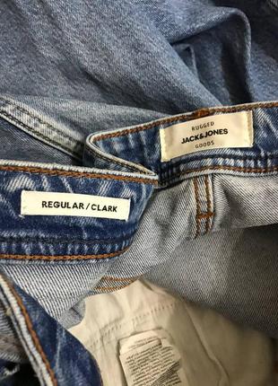 Мужские джинсы брюки jack & jones regular/clark w36 l34 оригинал8 фото