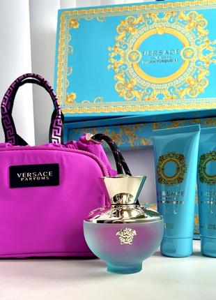 Набор versace dylan turquoise оригинал1 фото