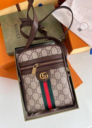 Сумка gucci  14х20 cm коробка, пильовик, картки3 фото