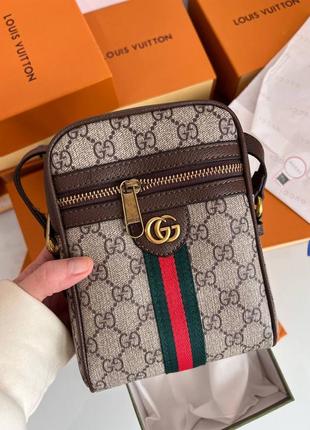 Сумка gucci  14х20 cm коробка, пильовик, картки