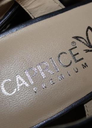 Шкіряні босоніжки caprice premium, 37 розмір5 фото