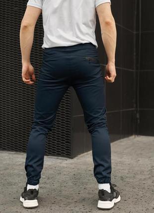Демисезонные коттоновые брюки8 фото