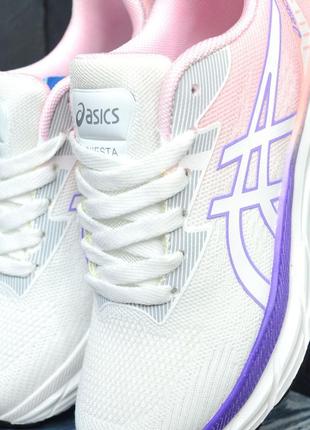 Asics gel-excite 10 белые с розовым кроссовки кеды женские ассикс сетка весенние летние демисезонные демисезон низкие10 фото