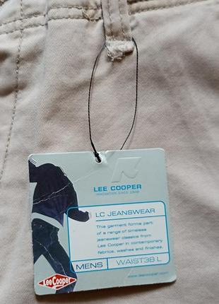 Брюки коттоновые (джинса грубая) мужские "lee cooper"3 фото
