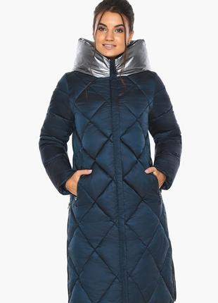Сапфировая куртка женская длинная модель 46510 (остался только 42(xxs))3 фото
