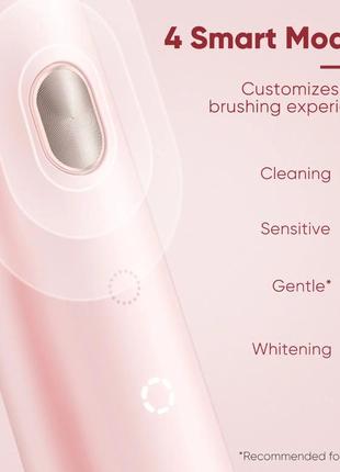 Електрична зубна щітка xiaomi soocas x3u pink + додаткові насадки6 фото