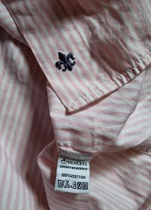 Брендова фірмова англійська бавовняна рубашка сорочка henleys,оригінал,розмір m-l.10 фото