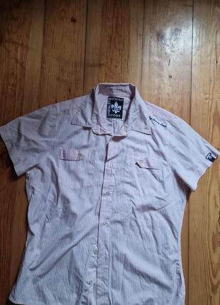 Брендова фірмова англійська бавовняна рубашка сорочка henleys,оригінал,розмір m-l.2 фото