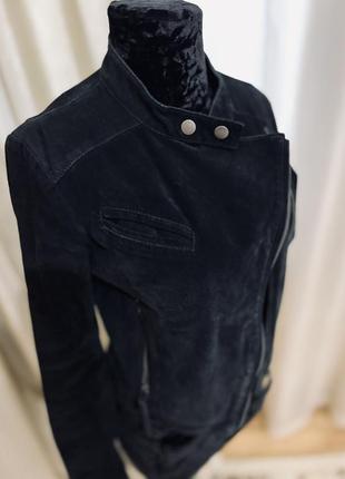 Коротка замшева куртка vero moda, розмір хс/с3 фото