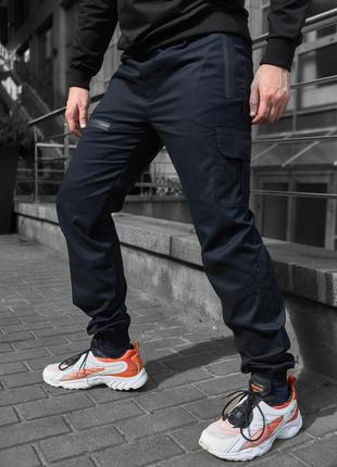 Демисезонные коттоновые брюки карго3 фото