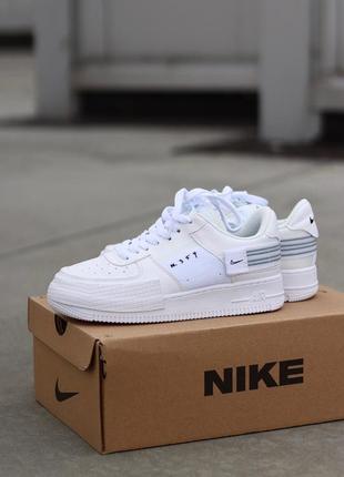 Женские кроссовки nike air force 1 type 354 люкс качество