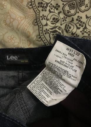 Мужские джинсы брюки lee vintage jeans knox size 31/32 оригинал8 фото