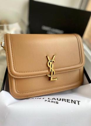 Шикарная женская сумка yves saint laurent, натуральная кожа4 фото