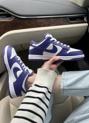 Nike dunk championship court purple6 фото