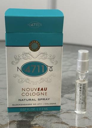 Maurer &amp; wirtz 4711 nouveau cologne пробник оригинал