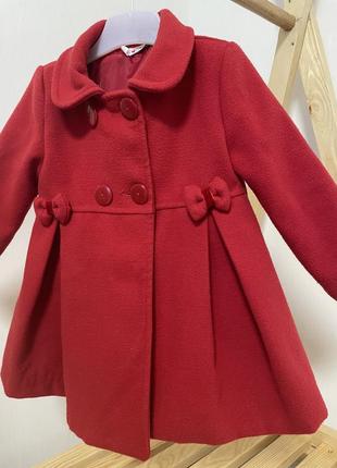 Стильное пальто для принцессы, пальто