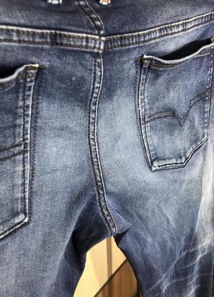 Чоловічі джинси штани vintage diesel slim-skinny size 31/32 оригінал9 фото